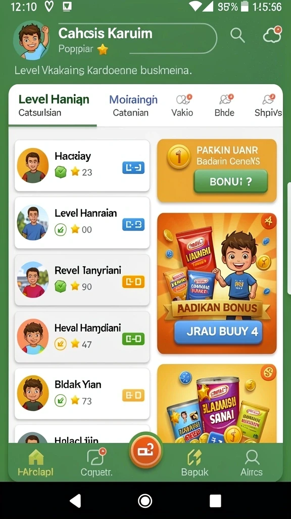 Puluhan putaran gratis siap menanti Anda.