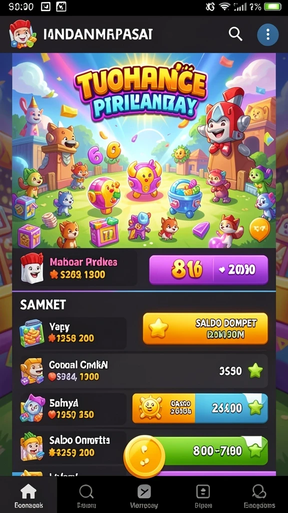 Berbagai tema slot yang menarik.