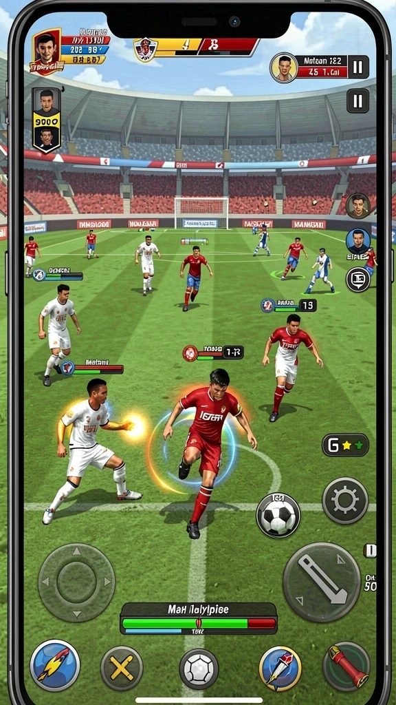 Mode multiplayer yang seru bersama teman.