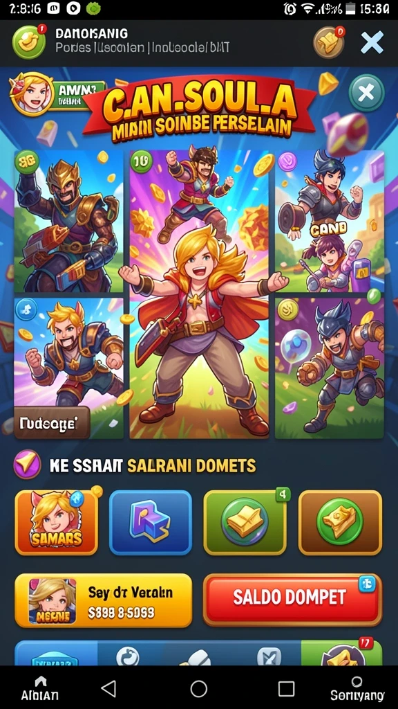 Grafis yang menarik dan detail.