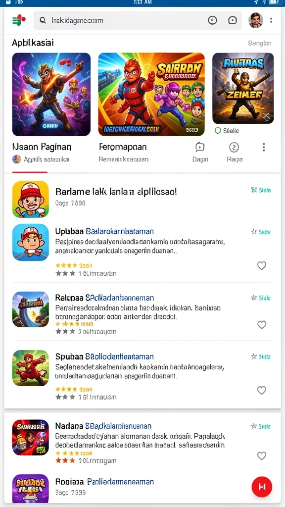 Mode permainan yang beragam untuk semua pemain.