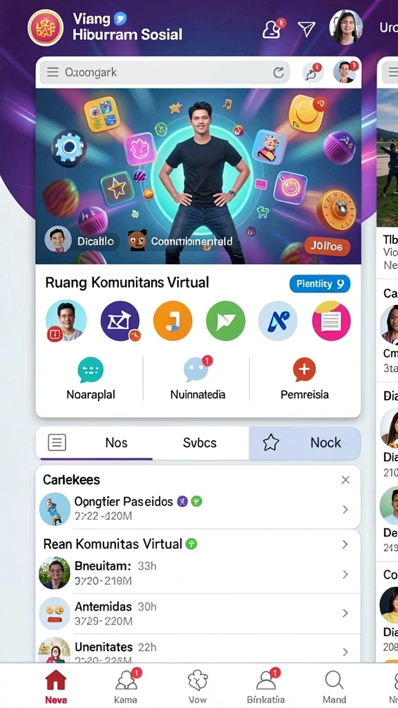 Karakter unik dengan kemampuan khusus yang menarik.
