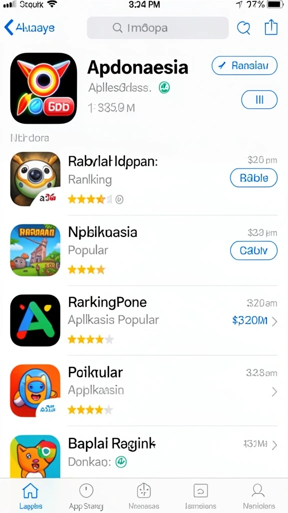 Screenshot menunjukkan petualangan epik dalam game.
