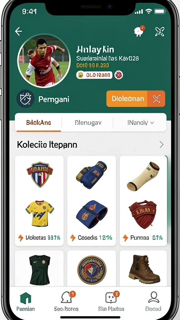 Tampilan antarmuka yang bersih dan mudah digunakan.