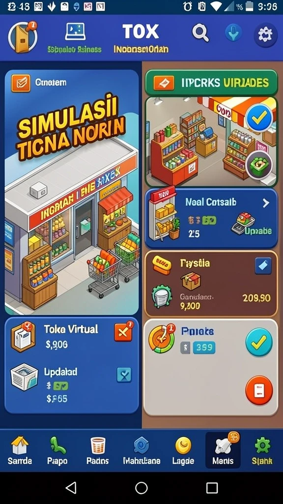 Grafis game yang memukau dengan efek visual yang kaya.