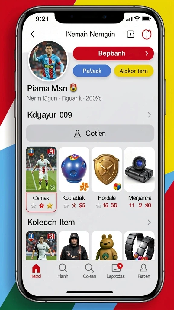 Karakter yang dapat disesuaikan dengan banyak pilihan.