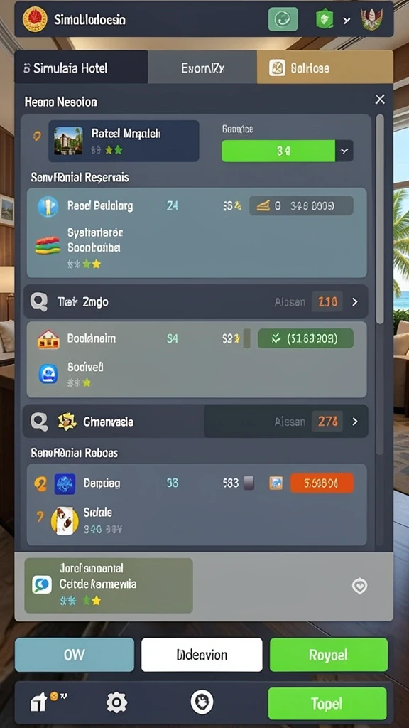 Screenshot memperlihatkan fitur interaksi sosial antar pemain G9VIP.