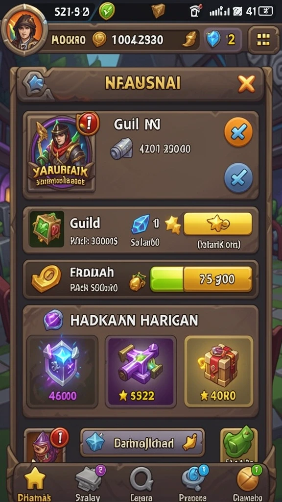Bonus harian yang menggiurkan untuk setiap pemain.