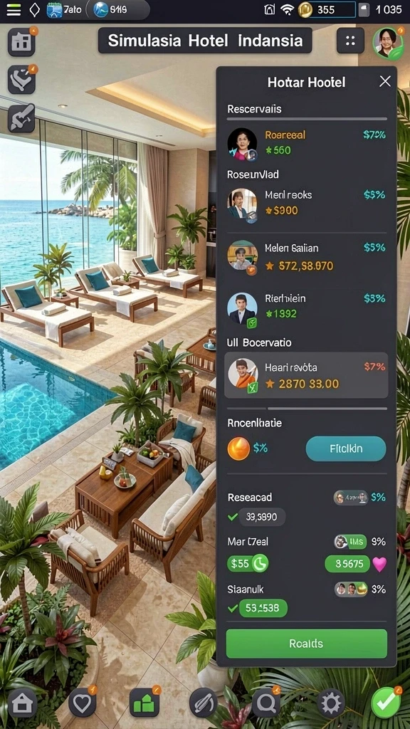 Tampilan antarmuka HOKIGAME yang menarik dan mudah dipahami.
