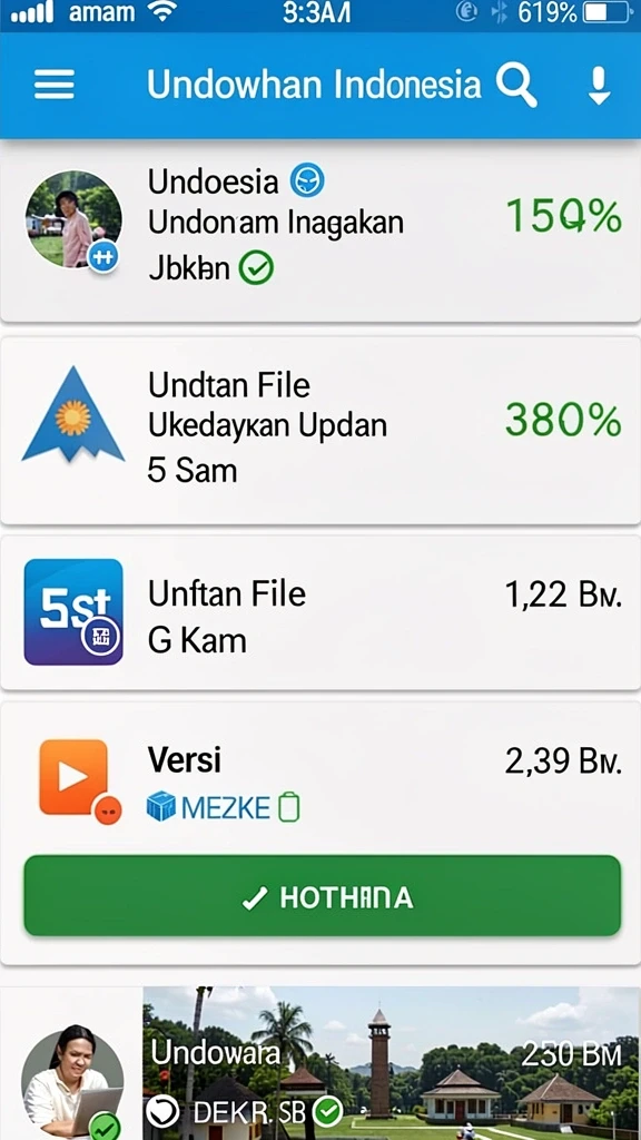 Karakter unik yang siap berpetualang.