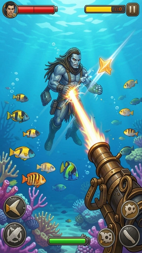 Screenshot 3 menunjukkan interaksi multiplayer yang seru.