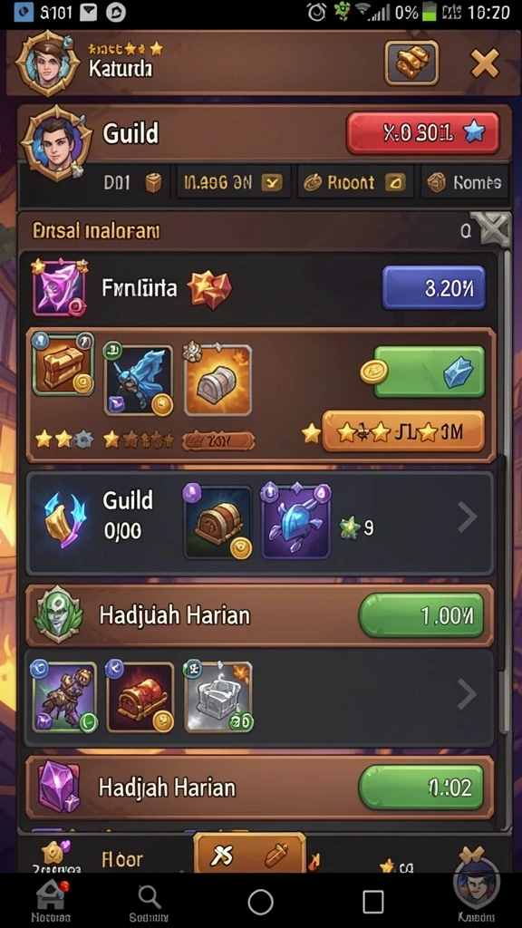 Fitur analisis angka yang membantu pemain membuat prediksi.