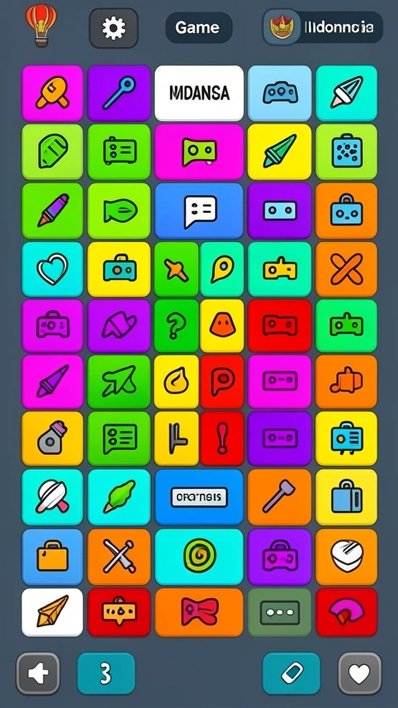 Karakter-karakter unik dalam game.