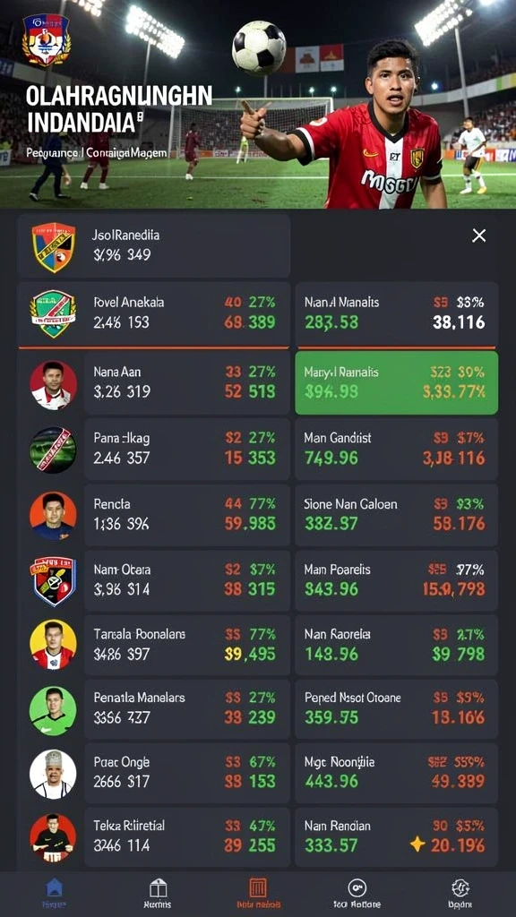 Screenshot menunjukkan tampilan antarmuka yang menarik.