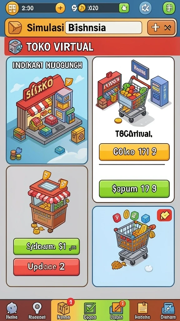 Screenshot menampilkan karakter utama dalam aksi petualangan.