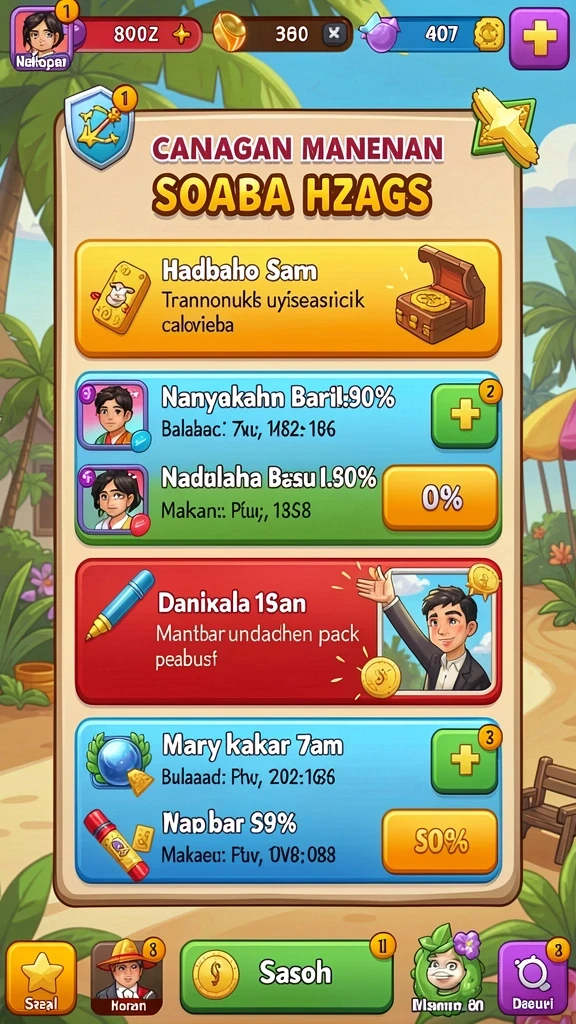 Tampilan antarmuka yang menarik dan mudah digunakan.