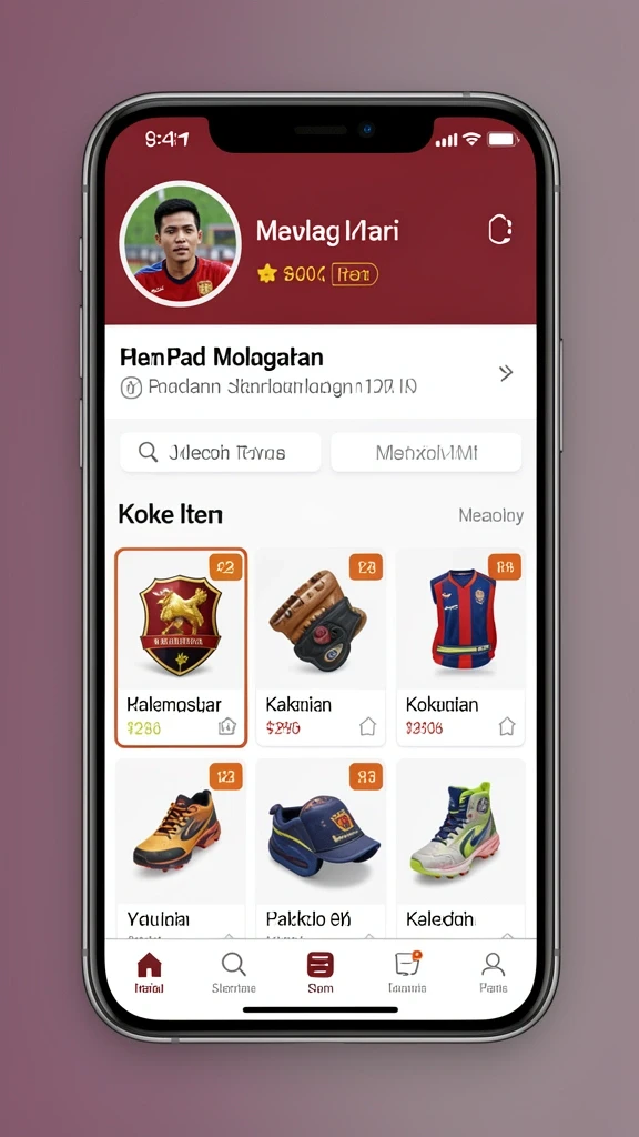 Tampilan grafis yang menawan pada permainan slot.