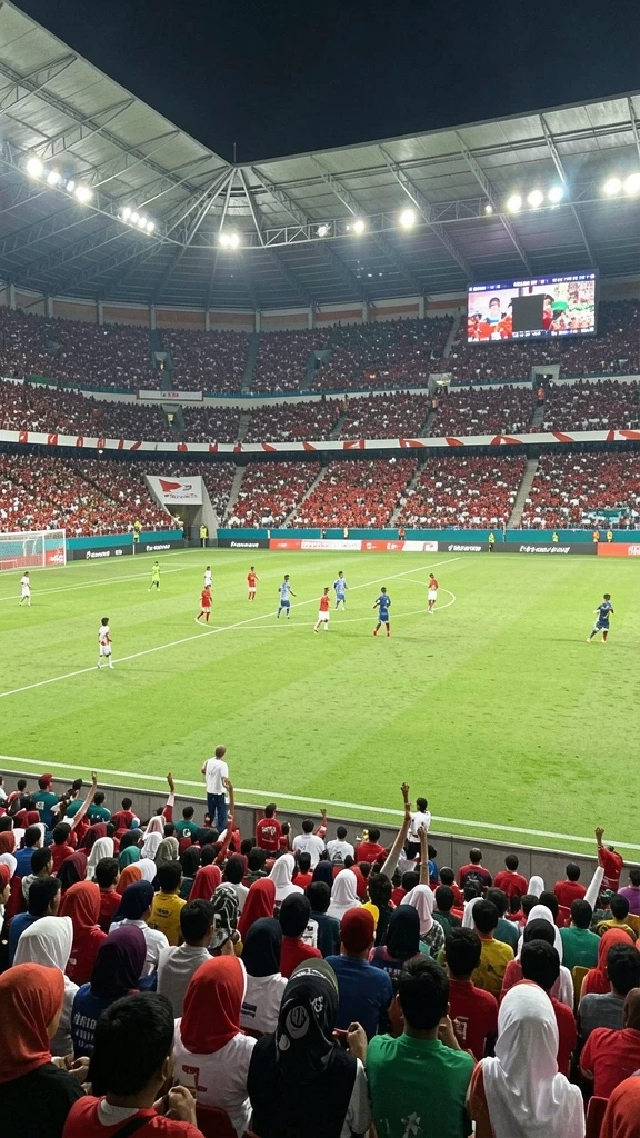 Tampilan grafis yang menawan dalam permainan.