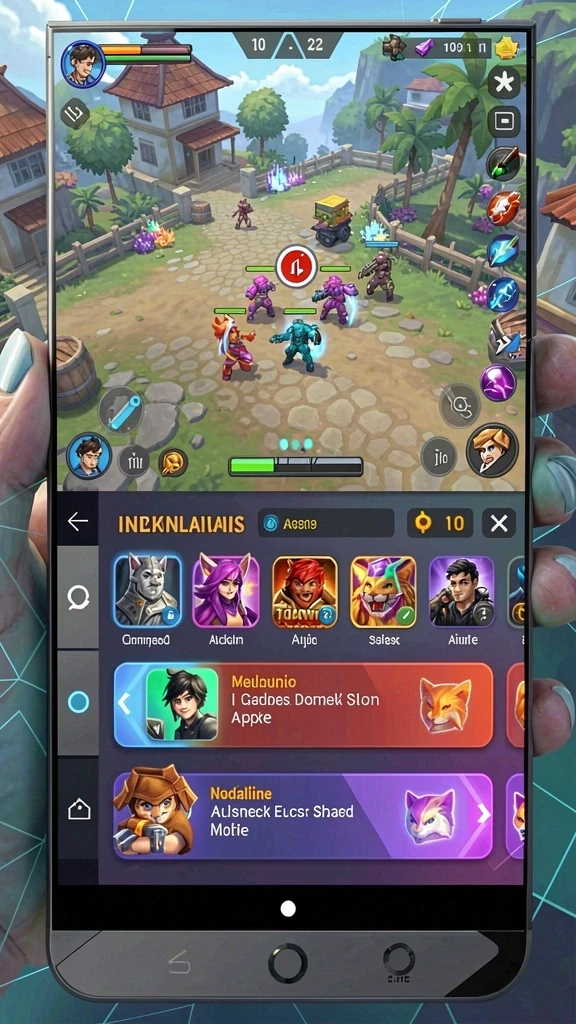 Screenshot menunjukkan pembangunan kerajaan yang megah dan indah.