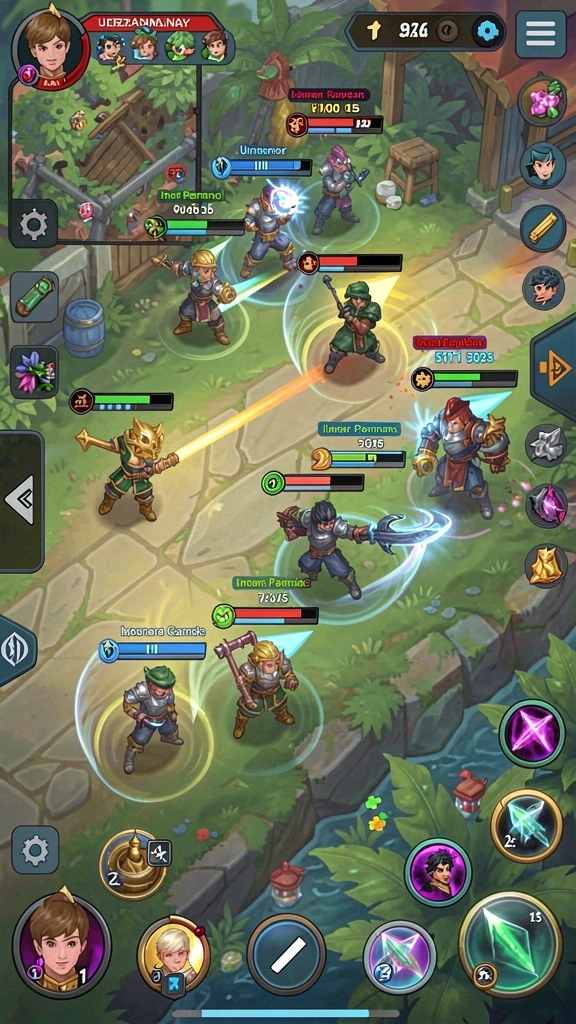 Grafis detail yang memukau dari lingkungan game ODDIGO.