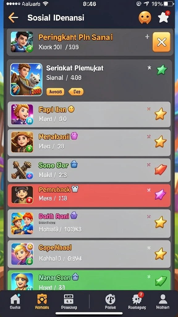 Level baru yang menantang dan seru untuk dimainkan.