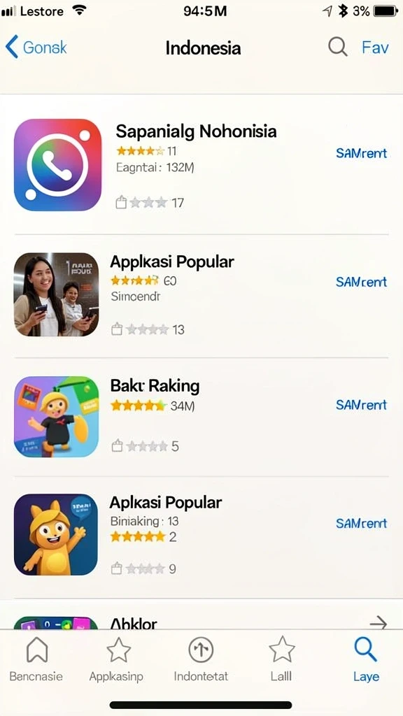 Screenshot menampilkan antarmuka permainan yang menarik.