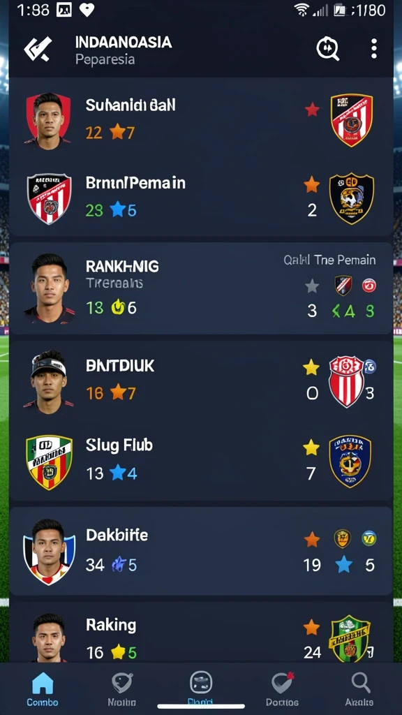 Tampilan antarmuka yang user-friendly dan menarik.