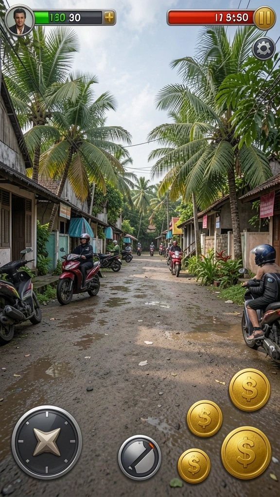 Fitur turnamen bulanan yang menantang pemain untuk bersaing.