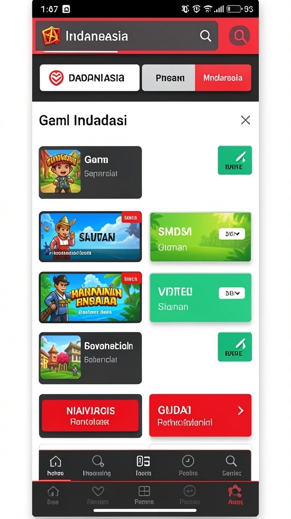 Screenshot memperlihatkan interaksi antar pemain dalam permainan.