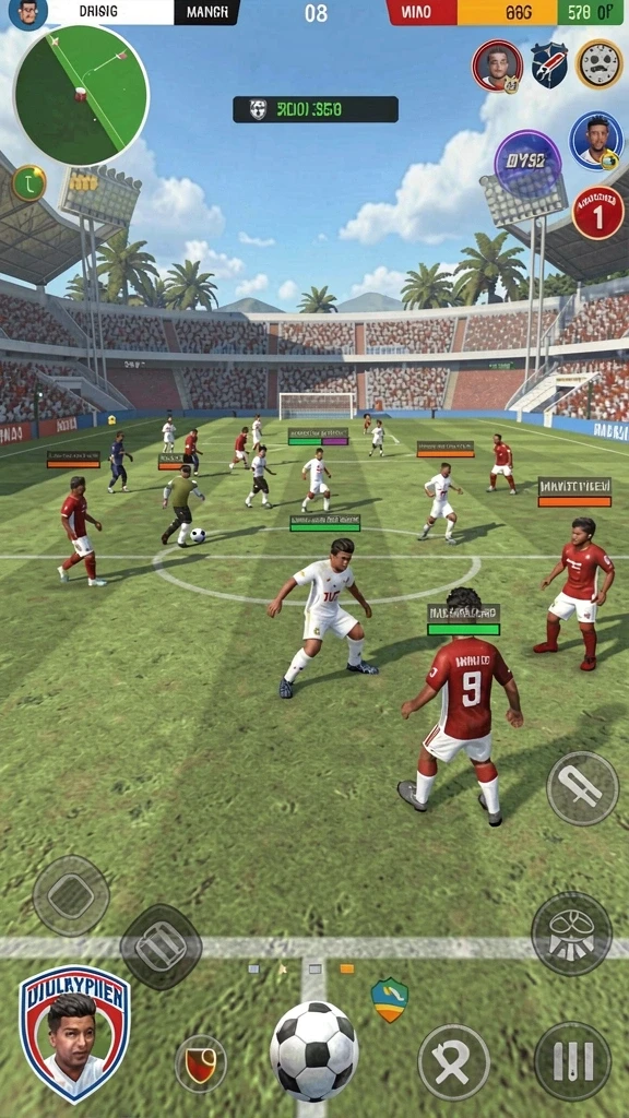 Visual karakter yang beragam dan menarik.