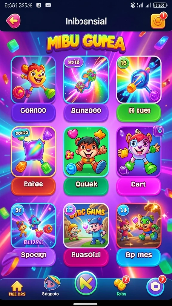 Screenshot menampilkan karakter kustomisasi yang menarik.
