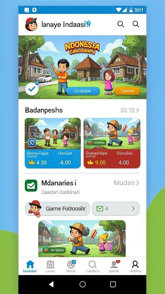 Tangkapan layar gameplay yang menegangkan.