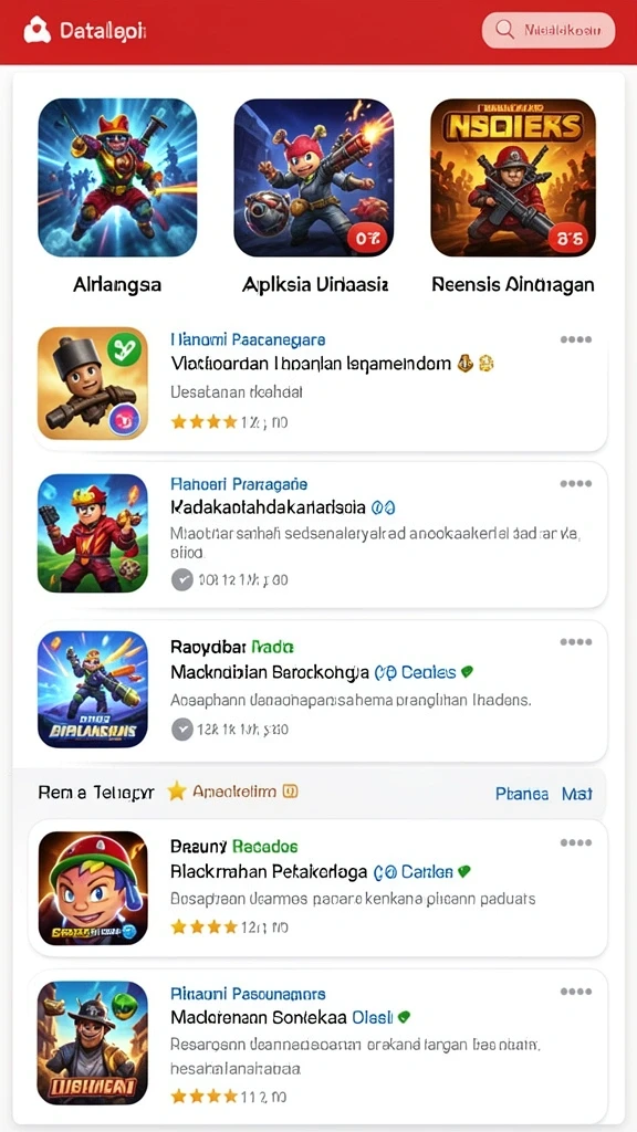 Tampilan antarmuka yang ramah pengguna.
