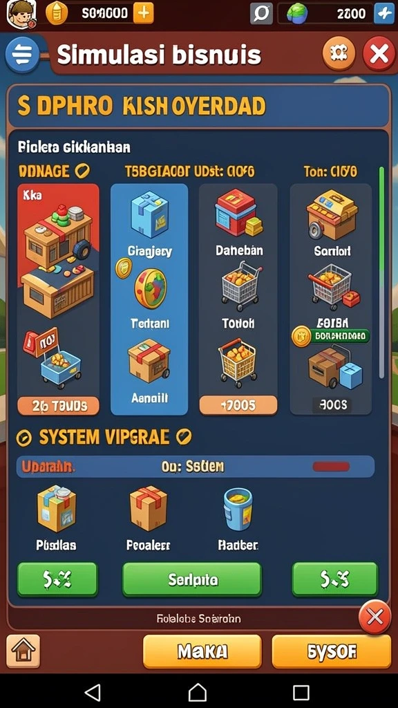 Beragam pilihan permainan yang bisa dipilih.