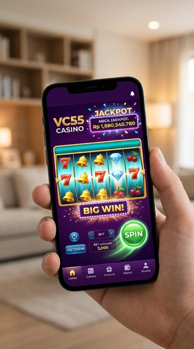 vc55 — layar beranda